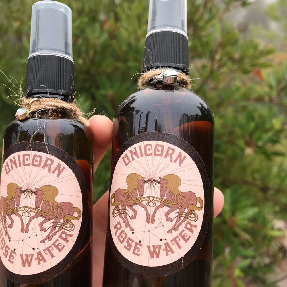 Unicorn Rose Water 🦄🌹💙 Small 🌈
